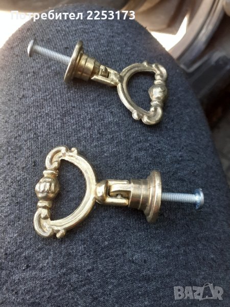 Месингови дръжки за мебели лот, снимка 1