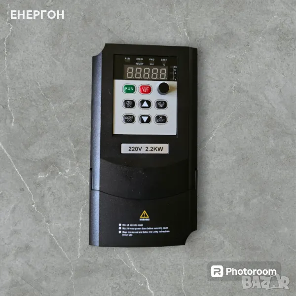 Трифазен честотен инвертор 2.2квт от монофазен ток, снимка 1