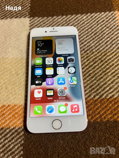 IPhone 7 -128GB,мод:А1778,Pink,зарядно, снимка 1