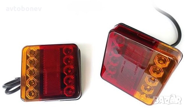 LED стопове за ремарке/платформа 12V-04, снимка 1