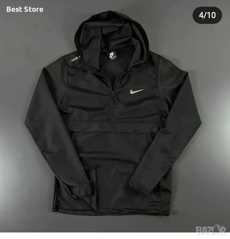 Nike Черен Мъжки Суичър Найк , снимка 1