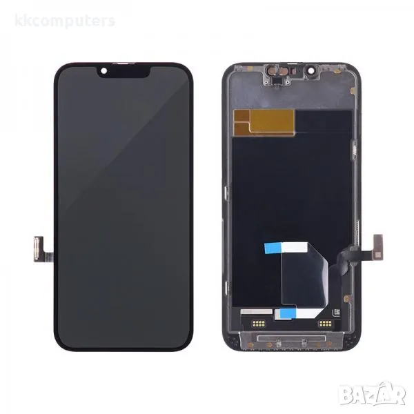 LCD Дисплей за iPhone 13 6.1 + Тъч скрийн / Черен / FOG Баркод : 483151, снимка 1