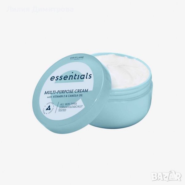 Мултифункционален крем с витамин Е & масло от канола Essentials - Орифлейм - Oriflame , снимка 1