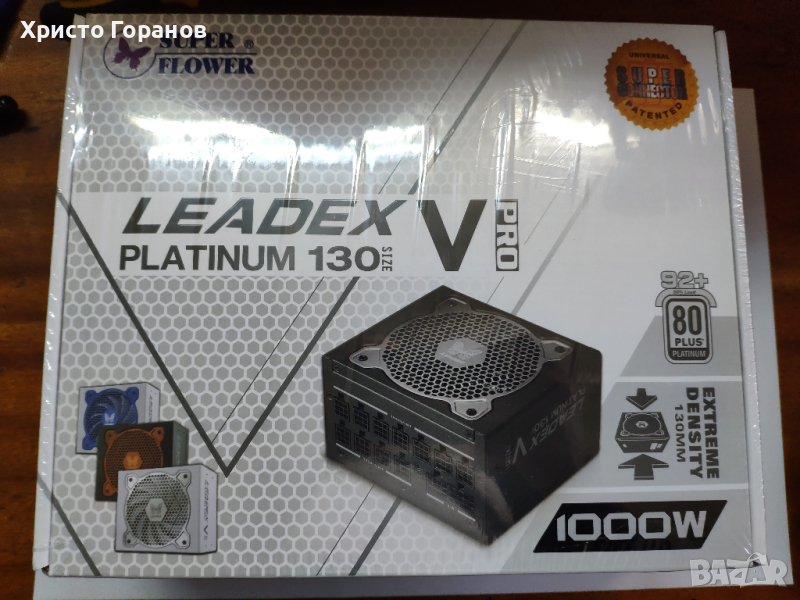 Захранване Super Flower Leadex V Platinum Pro 1000W 80 Plus Platinum, Fully Modular, снимка 1