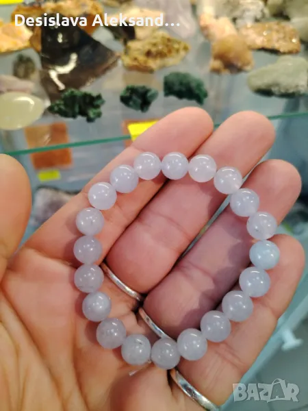 Гривна аквамарин, много изгодно , снимка 1