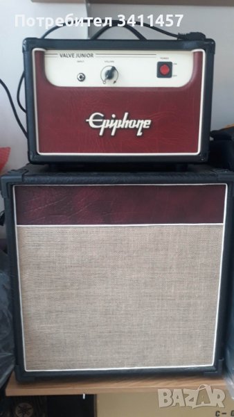 УСИЛВАТЕЛ ЗА КИТАРА EPIPHONE JUNIOR+КОЛОНА, снимка 1