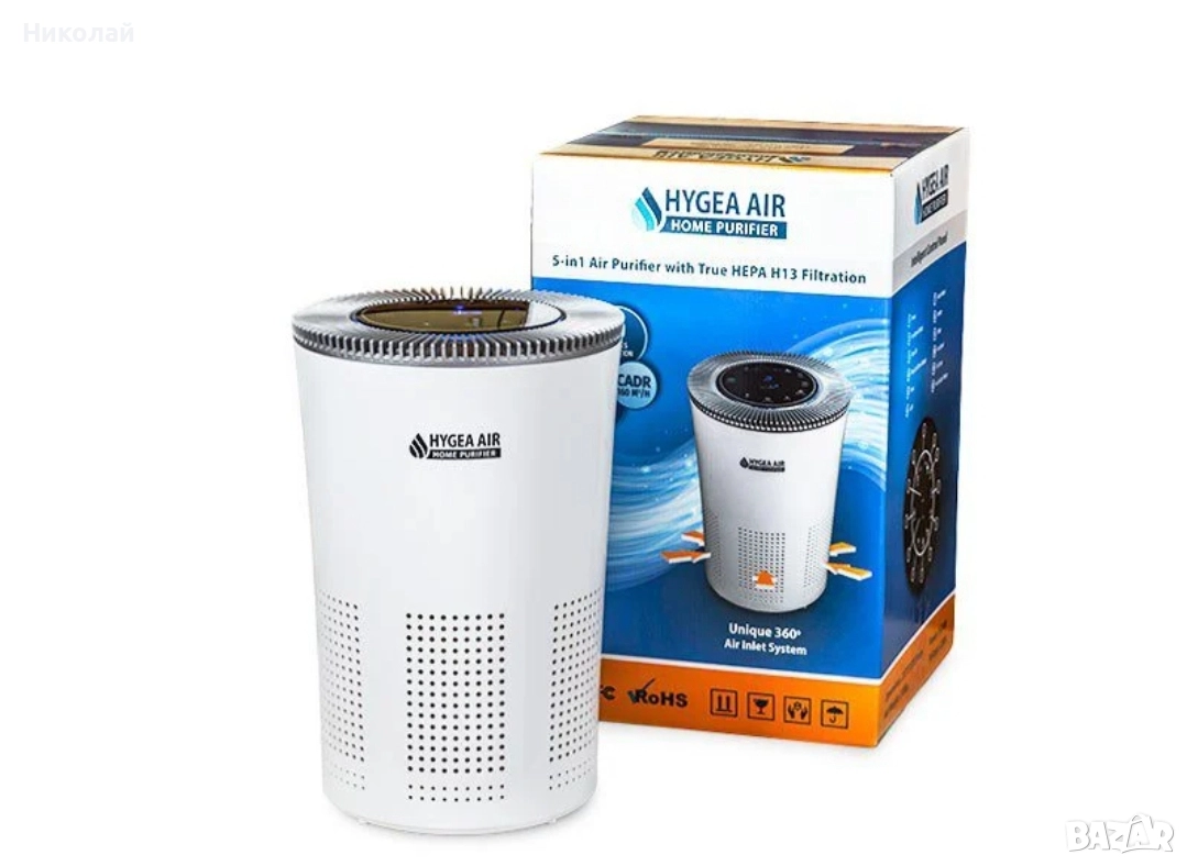 Пречиствател на въздух Hygea Air Home , снимка 1