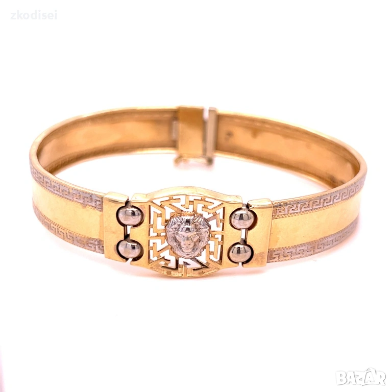 Златна дамска гривна 15,98гр. 14кр. проба:585 модел:36348-5, снимка 1