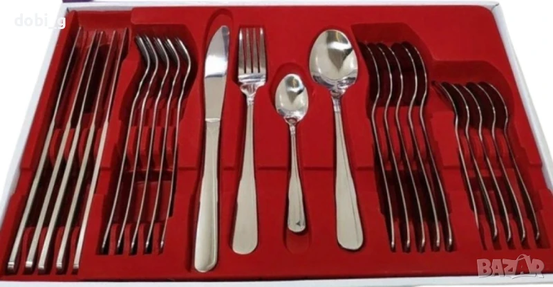 Прибори за хранене, 24ч., Bohmann, неръждаема стомана, снимка 1