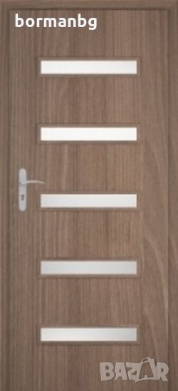 Борман среден и висок клас врати - Сенчъри Остъклена1 ПЕПЕЛ ГРАФИТ, снимка 1