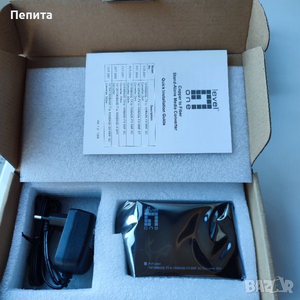 Медиен конвертор Level One FVT- 2001, снимка 1