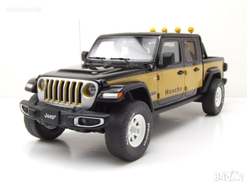 Jeep Gladiator Honcho Pick Up 2020 - мащаб 1:18 на GT Spirit моделът е нов в кутия, снимка 1