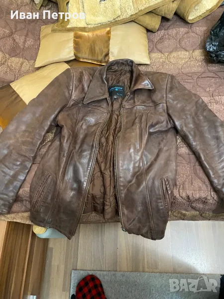 Яке от естествена кожа, Телешки бокс, снимка 1