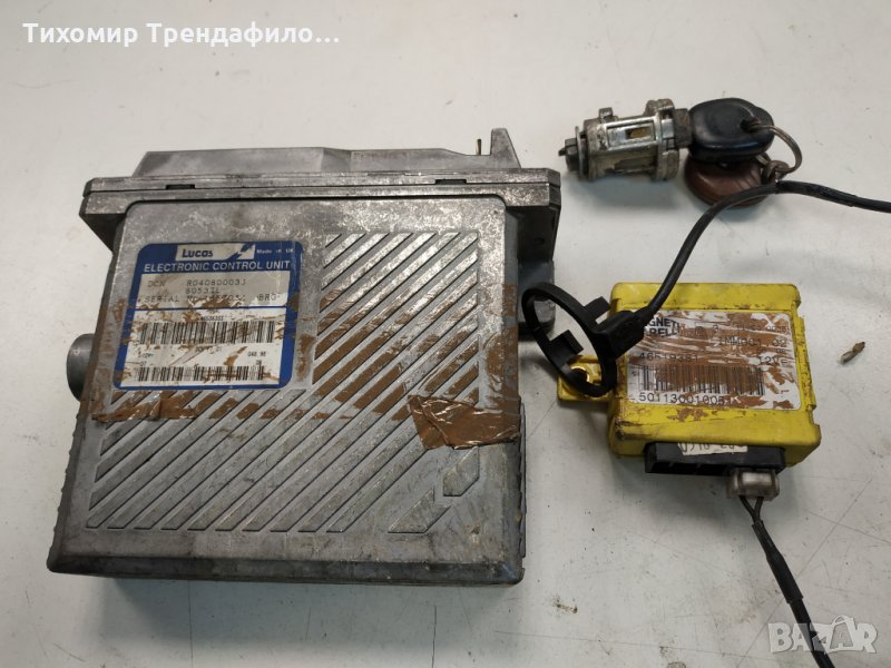Компютър двигател за Fiat Marea 1.9 TD, 100 к.с.1998 г. R04080003J, 46536333, 46519381 ключ и имобил, снимка 1