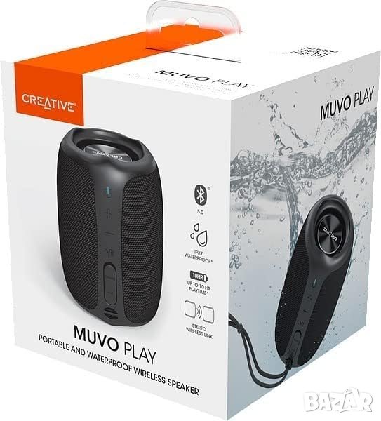 Creative Muvo Play MF8365 Speakers тонколони водоустойчиви bluetooth, снимка 1