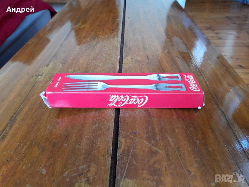 Прибори,Нож и Вилица Кока Кола,Coca Cola, снимка 1