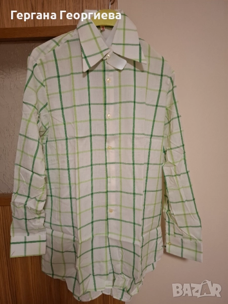 Мъжки нови ризи с дълъг ръкав, снимка 1