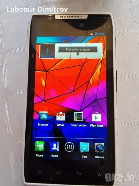 Motorola RAZR XT910 WIFI 8MP Dual Core 16GB ROM 1GB RAM 3G, снимка 1