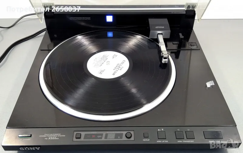 Продавам автоматичен грамофон Sony PS-X555ES N2, снимка 1