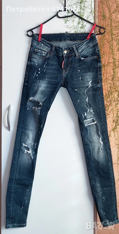 Oригинални дамски дънки DSQUARED2, снимка 1