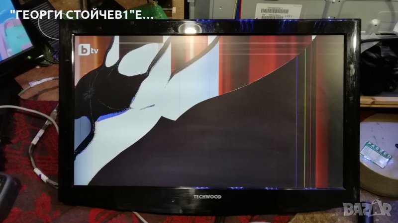 S 1022 LED DVB-T  СЪС СЧУПЕНА МАТРИЦА, снимка 1