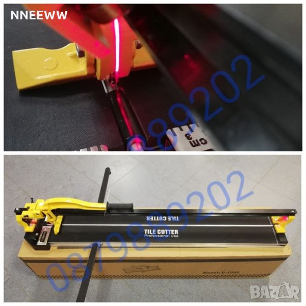Машина за рязане на плочки с лазер релсова,600мм,ПОДАРЪК НОЖ DeWalt!!!, снимка 1