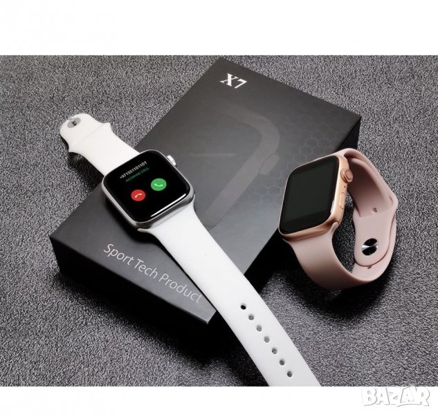 Смарт Часовник Apple watch X7/ Смарт часовник X7, Series 6, Провеждане на разговори, снимка 1