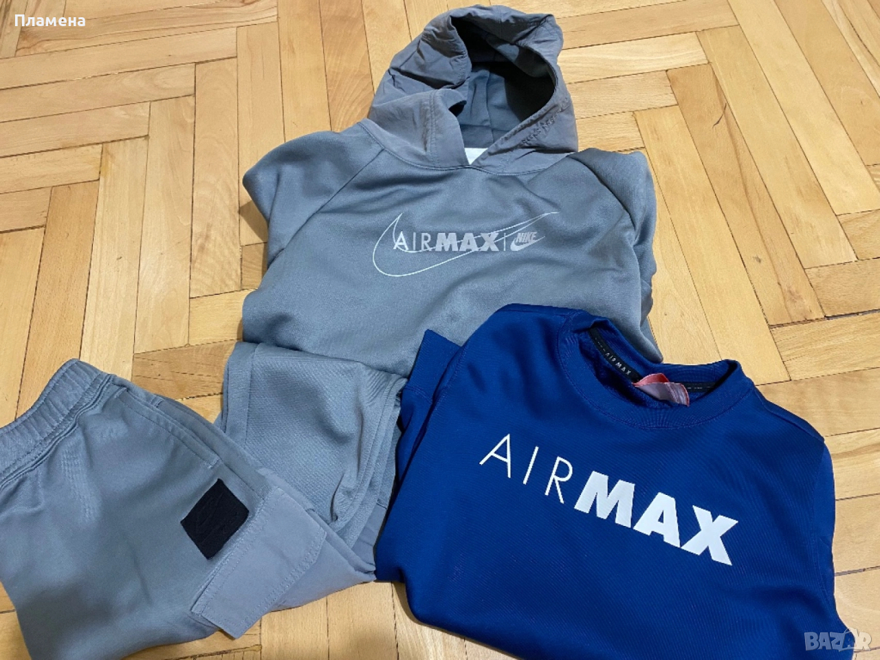 Nike Air Max  екип, худи, суитчер 10-12 год, снимка 1