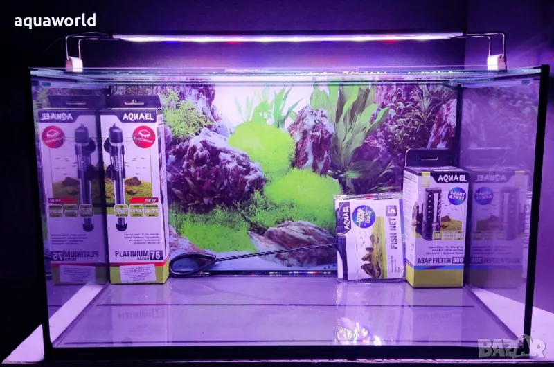 Аквариум 63 литра /Промо сет /, снимка 1