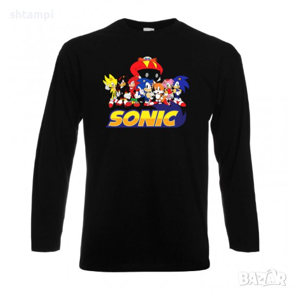 Мъжка тениска Sonik and friends 002 Игра,Изненада,Подарък,Празник,Повод, снимка 1