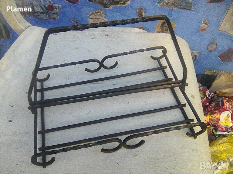 Метално приспособление за пренасяне на чаши, снимка 1