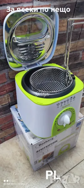 Фритюрник Розберг 1л., снимка 1