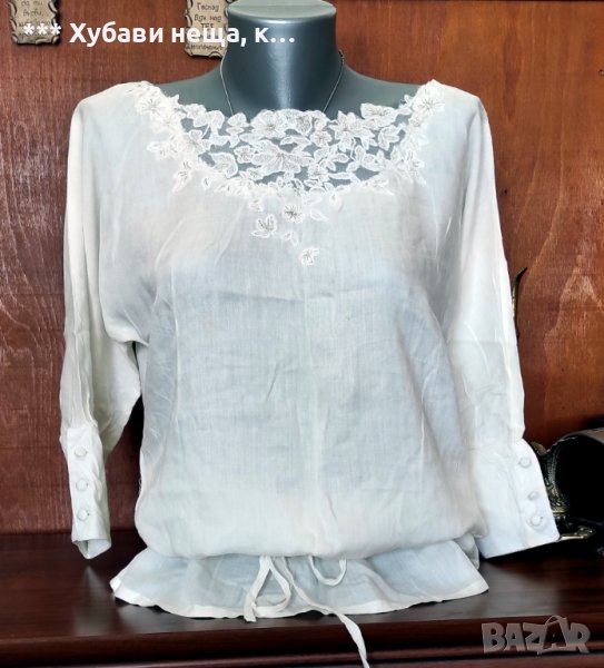 👉👉👉Страхотна блуза бохо стил, чист памук!, снимка 1