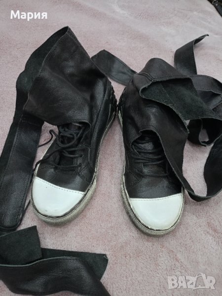 Дамски кецове естествена кожа 36н, снимка 1