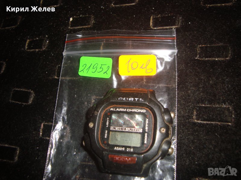 СТАР ВИНТИДЖ РЯДЪК МОДЕЛ КВАРЦ ЕЛЕКТРОНЕН ЧАСОВНИК 21952, снимка 1