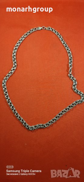 Сребърен ланец, снимка 1