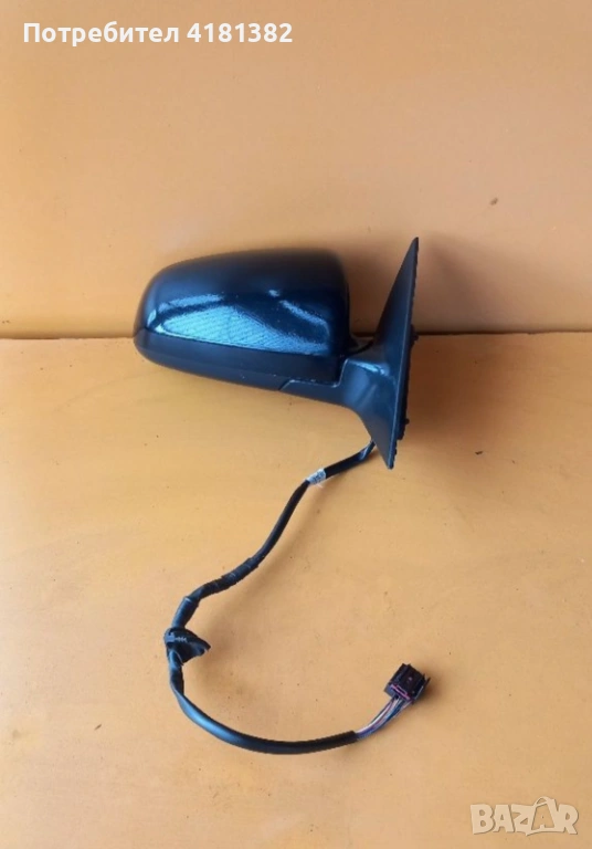 Audi A6 4F C6 Седан комби дясно огледало LZ9Y PHANTOMSCHWARZ, снимка 1