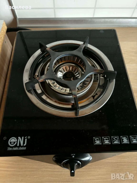 Стъклен газов котлон, снимка 1