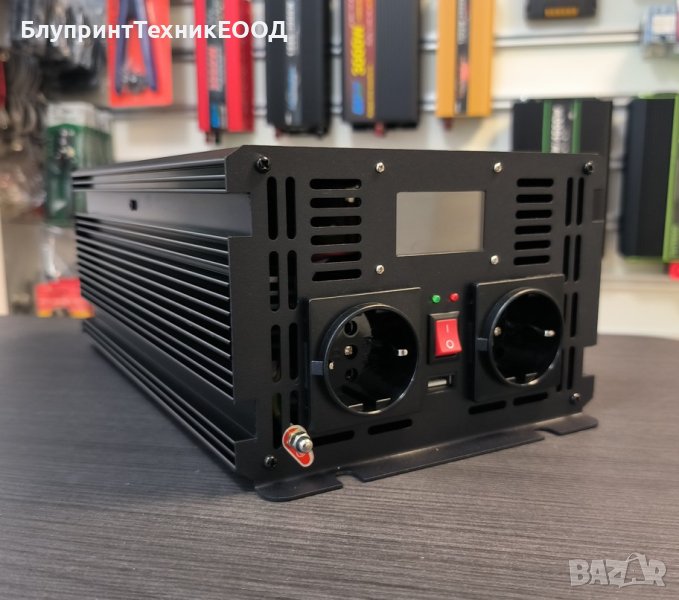 12V UPS 1500/3000W с пълна синусоида и 20А зареждане, снимка 1