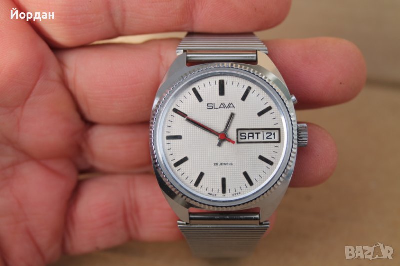 СССР часовник ''Slava'' ''Слава'', снимка 1
