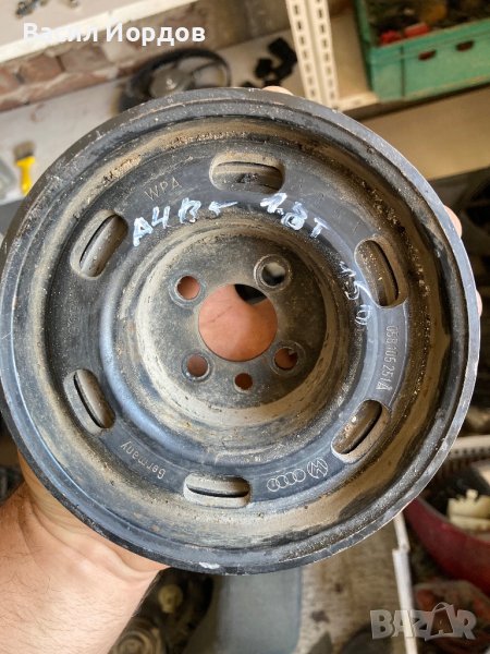 Демпферна / Ремъчна Шайба за Ауди А4Б5 1.8Т, Audi A4B5 058105251A, снимка 1