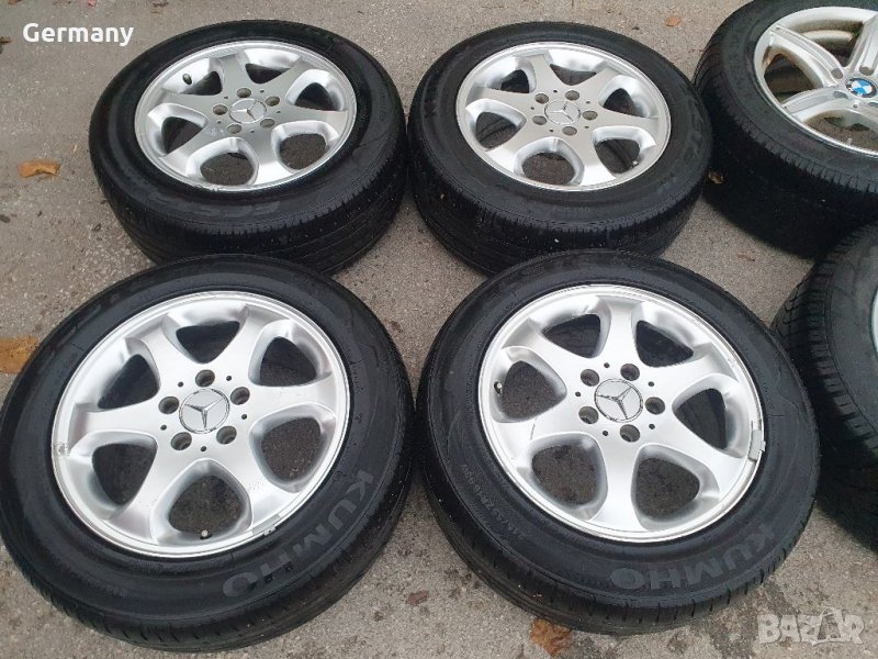 Джанти за mercedes w210 мерцедес 5x112 16 цола, снимка 1