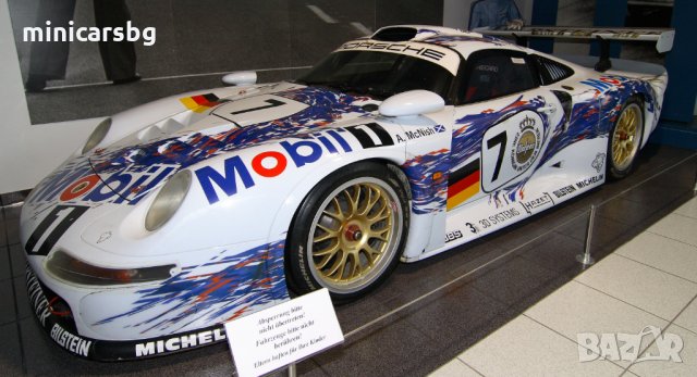 1:18 Метални колички: Porsche 911 GT1 - 1 брой! (Порше), снимка 3 - Колекции - 32696120