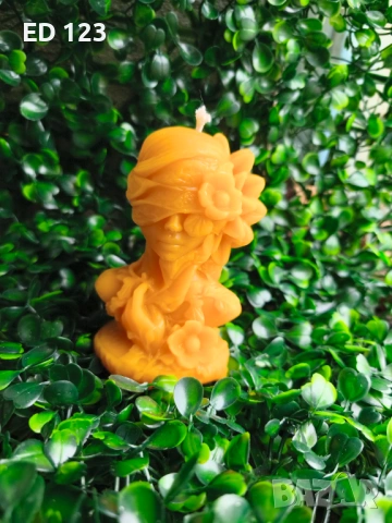 8 март: Ръчно изработени свещи от 100% натурален пчелен восък, снимка 3 - Други - 53389621