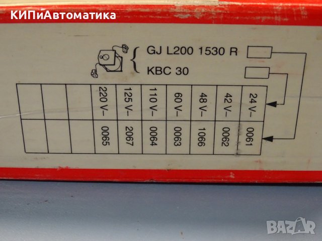 контактор ABB BC30-30-00 24VDC 15kW, снимка 11 - Резервни части за машини - 37461316