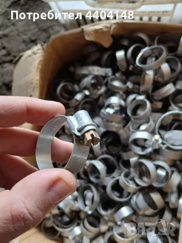неръждаема скоби ,много здрави стария материал с бронз, снимка 3 - Селскостопанска техника - 49346189