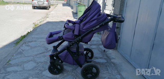 Бебешка количка 3 в 1 Хит бебе, снимка 3 - Детски колички - 36898686