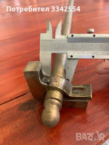 ПРЪЧКИ ЗА СТЪЛБИЩЕ ДЪРЖАЧ НА ПЪТЕКИ БРОНЗ ОТ РАННИЯ СОЦ.-12 БРОЯ, снимка 10 - Други - 51088455