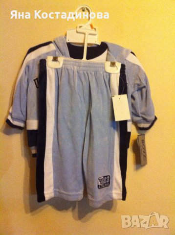 Ново спортно комплектче от 3 части - 12 м., снимка 3 - Комплекти за бебе - 38817960