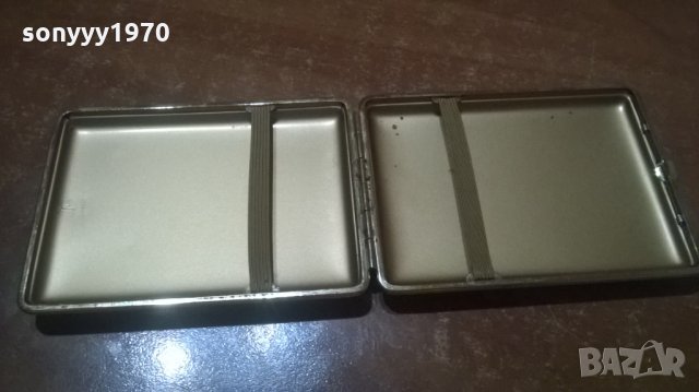 v.h germany-gold табакера с кожени страници-внос франция, снимка 11 - Колекции - 28186380